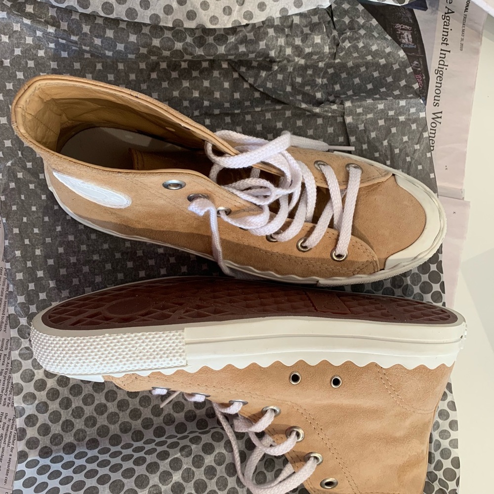 Chloe high top sneakers